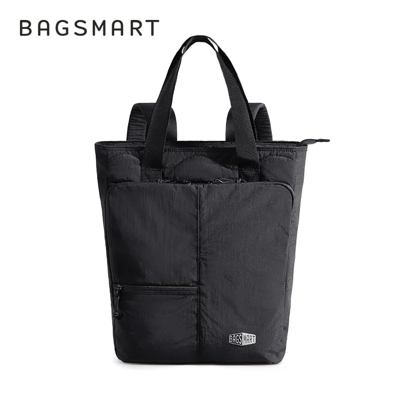 BAGSMART Women's Tote Bag 15.6 inch Laptop Backpack Large Capacity College Bag Function Commuting Women's Handbag