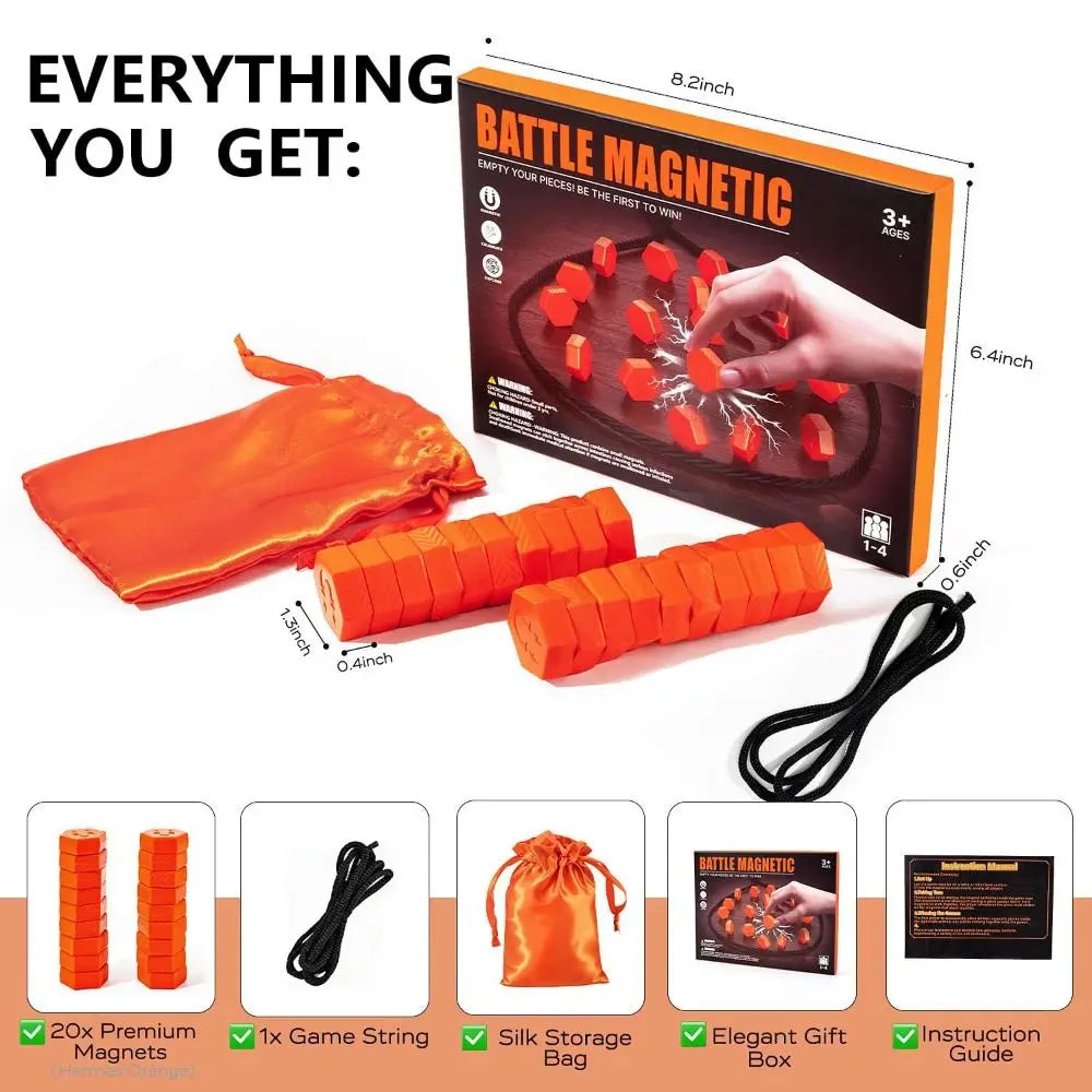 Magnetic Rocks Magnetic Effect Chess Games Multiplayer Interactive Stone Board Game Set Brain Exercise Develop The Mind
