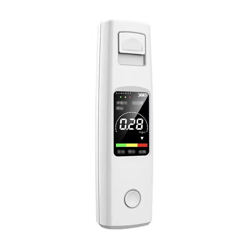 Alcohol Detector Portable Professional High Sensitivity Type-c Charging Breathalyzer Drunk Driving Car Electronic Tool