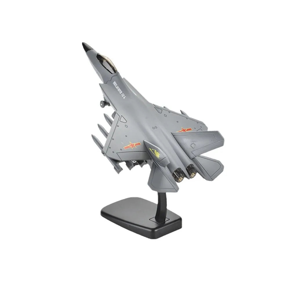 Diecast Fighter Aircraft Toy with Light Sound Pullback & Go Aviao Plane Model Collection F16 F22 F35 Jet Plane Toy Kids Toy