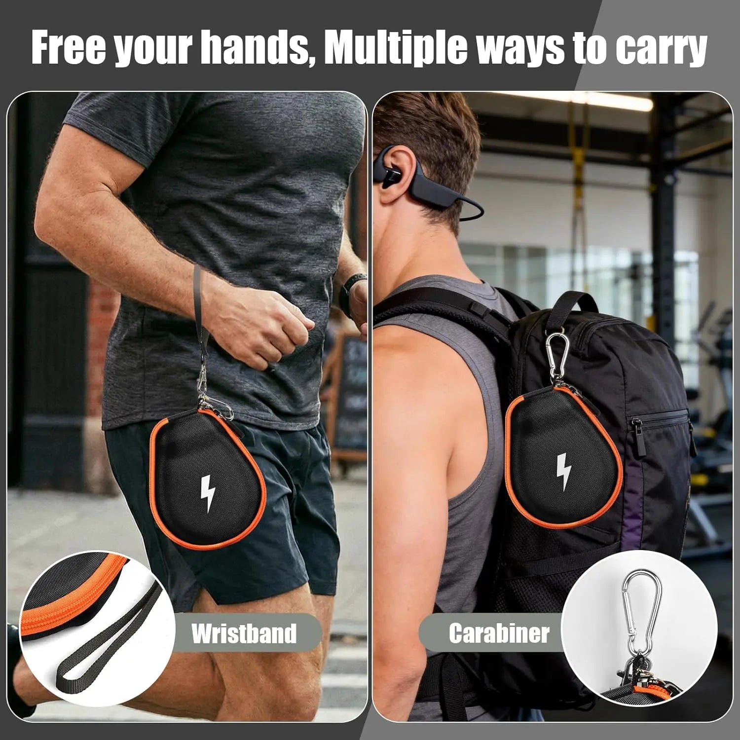 （CASE ONLY)Headphones Case Compatible with SHOKZ OpenRun Pro 2/1/Mini, OpenRun Standard/Mini, OpenMove, OpenSwim Pro, OpenSwim,
