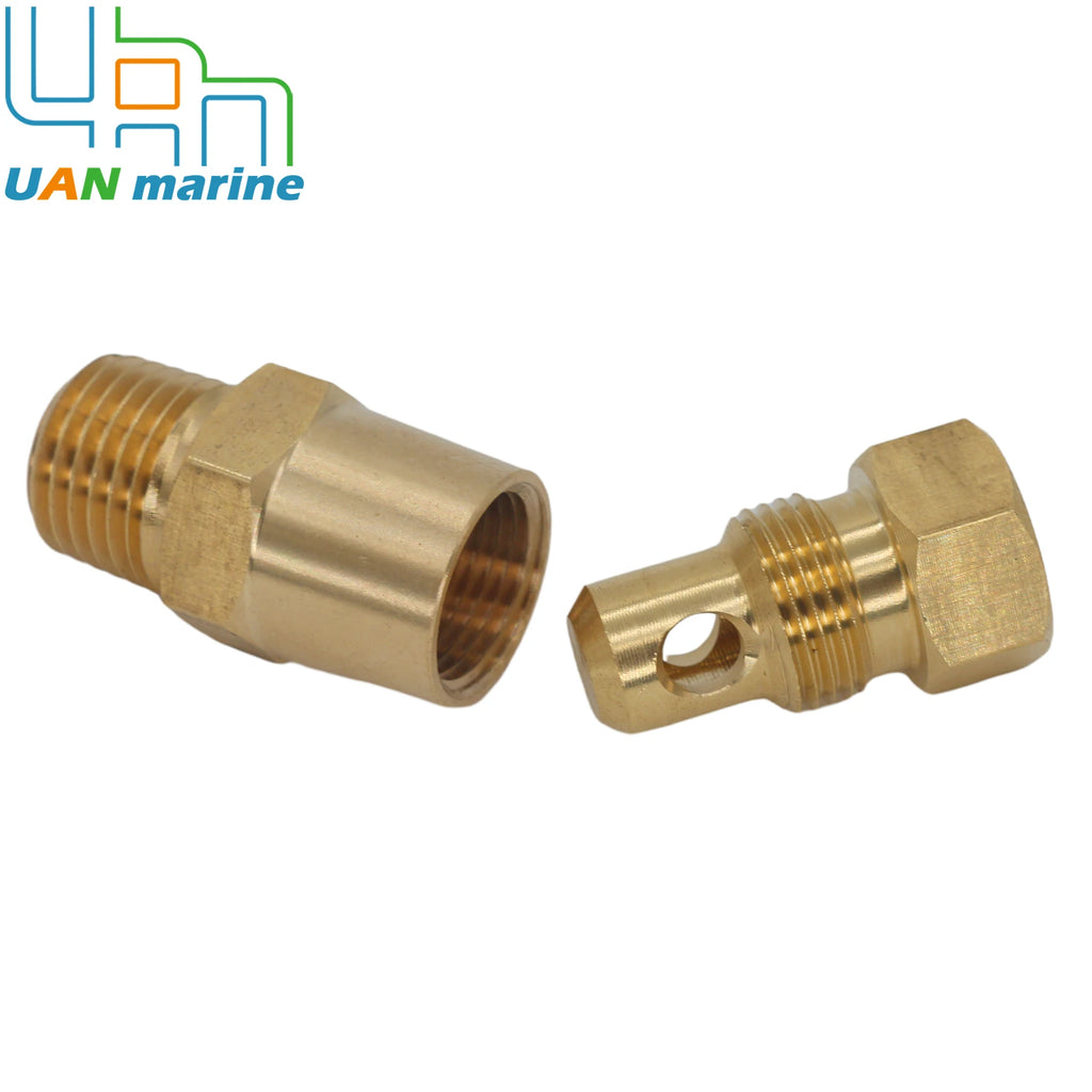 1/4" NPT Engine Block Drain Plug Kit 22-16951A1 Fits for Volvo Penta OMC Mercruiser Stern Drive Motors 22-16951Q1 379957 82745