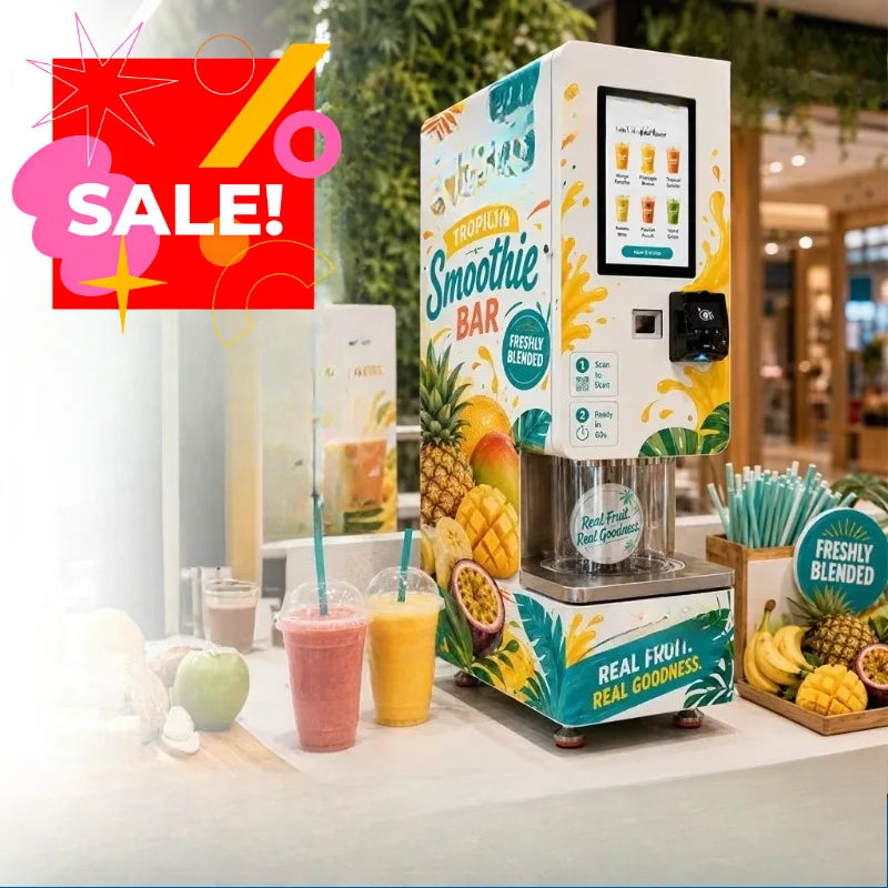 Customized Protein Smoothie Vending Machine Intelligent Automatic Shake Dispenser Healthy Beverage Maker Commercial Retail
