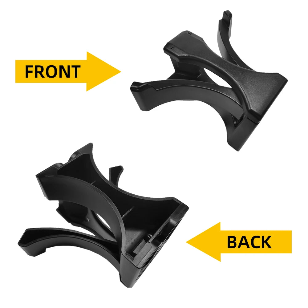 Center Console Cup Holder Insert Divider Black For Toyota Tacoma 2005 2006 2007 2008 2009 Sequoia 2008-2016 Car Accessories