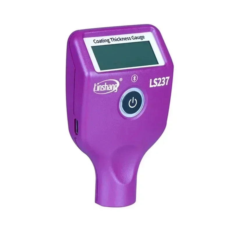 Thickness Gauge Linshang LS237 for Car Paint Checking Auto Coating Identify Ferrous Putty With Three Color and Rotatable Screen