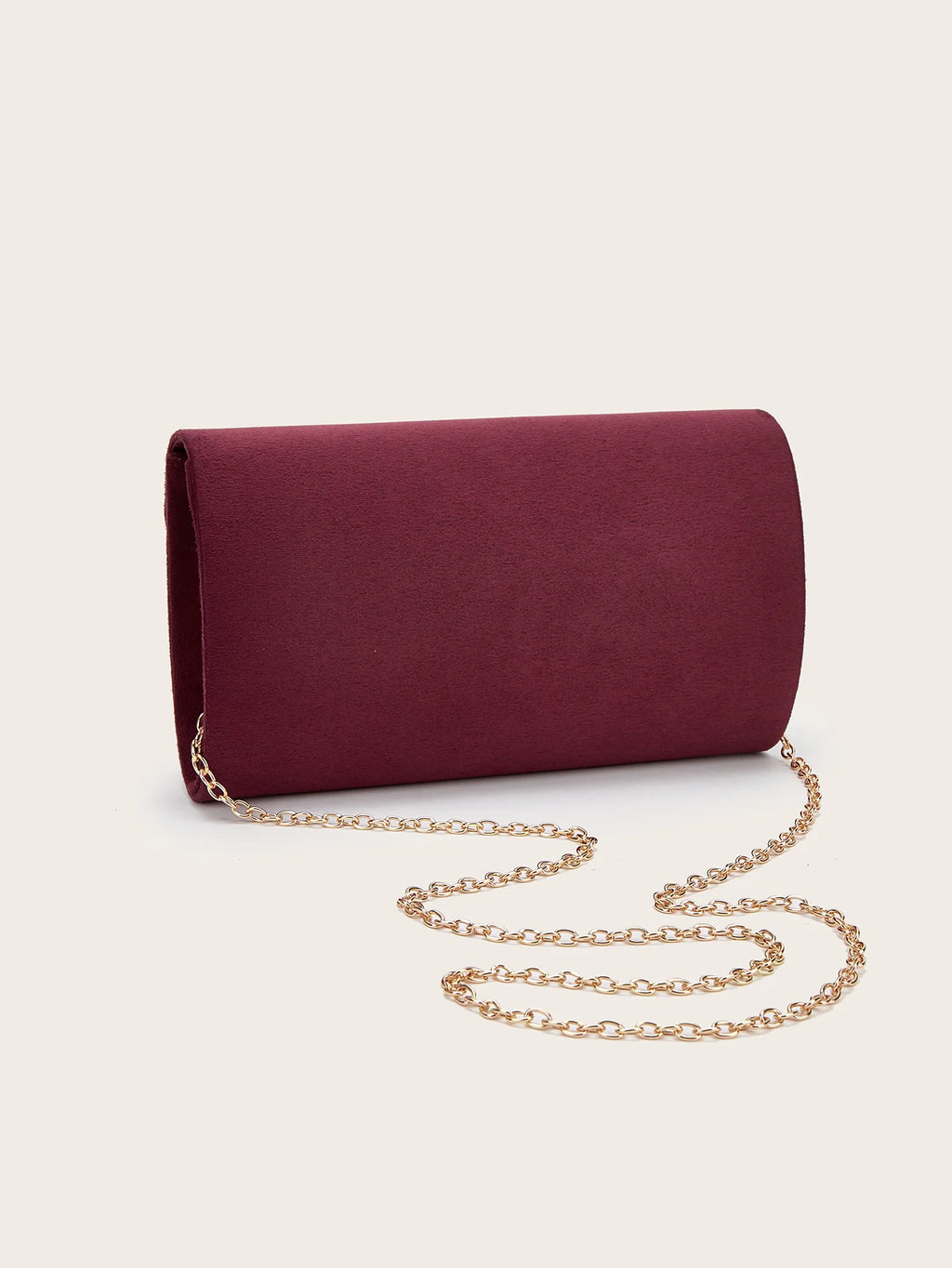 Women's Fashionable Velvet Clutch Bag, Evening Bag, Envelope Bag, Flap Bag, Makeup Bag, Wallet, Business Commuter Bag, Portable Crossbody Bag, Detachable Shoulder Strap, Evening Dress Matching Clutch Bag, Prom, Wedding Season