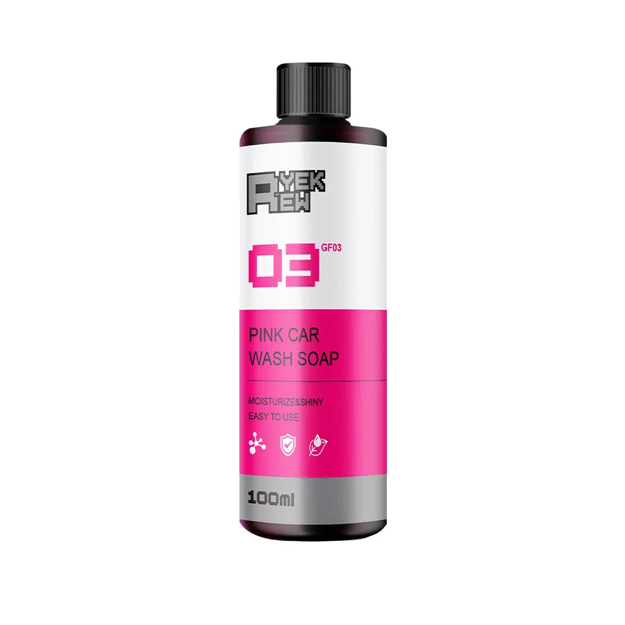 100ML Pink Magic Foam Car Wash Shampoo Car High Concentration Sediment Pre-washed Off Wash Car Wash Soap Super Foam Cleaner