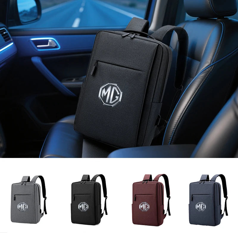 Car Laptop Pouch Men's Shoulder Bag Business Backpack Accessories For Morris Garages MG 6 3 5 7 TF ZR ZS HS GS GT Hector RX5