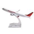 16cm B737 Korea Eastar Jet Airlines Alloy Aircraft Model Diecast 1/400 Scale Plane Metal Toy Miniatures With Base Boys Hobbies