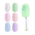 6Pcs Silicone Toothbrush Covers  Toothbrush Caps Reusable Toothbrush Covers Caps for Electric & Manual Toothbrush Heads