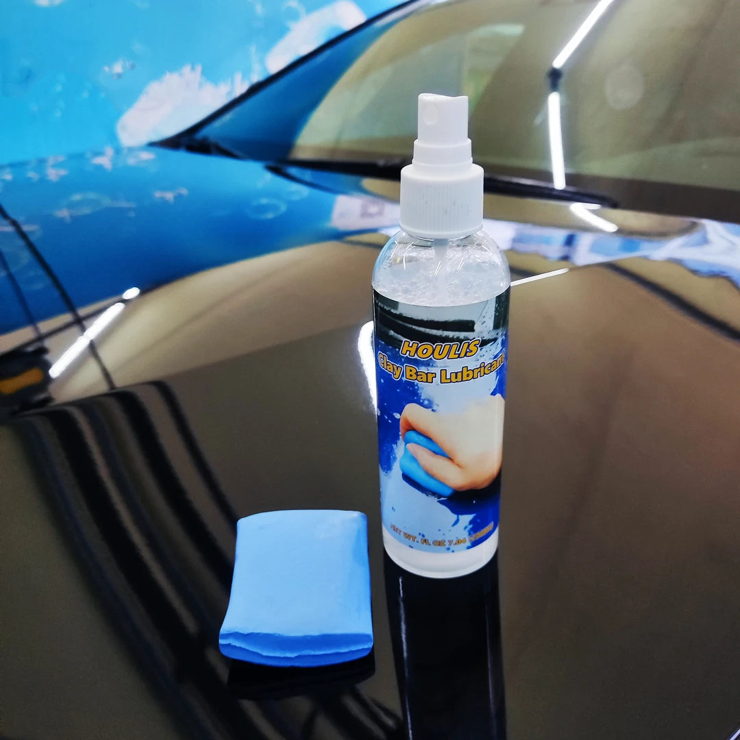 Car Clay Bar Synthetic Lubricant Detailing Set With Washing And Adsorption Capacity For Deep Cleaning Of Paint Wheel Hub Glass