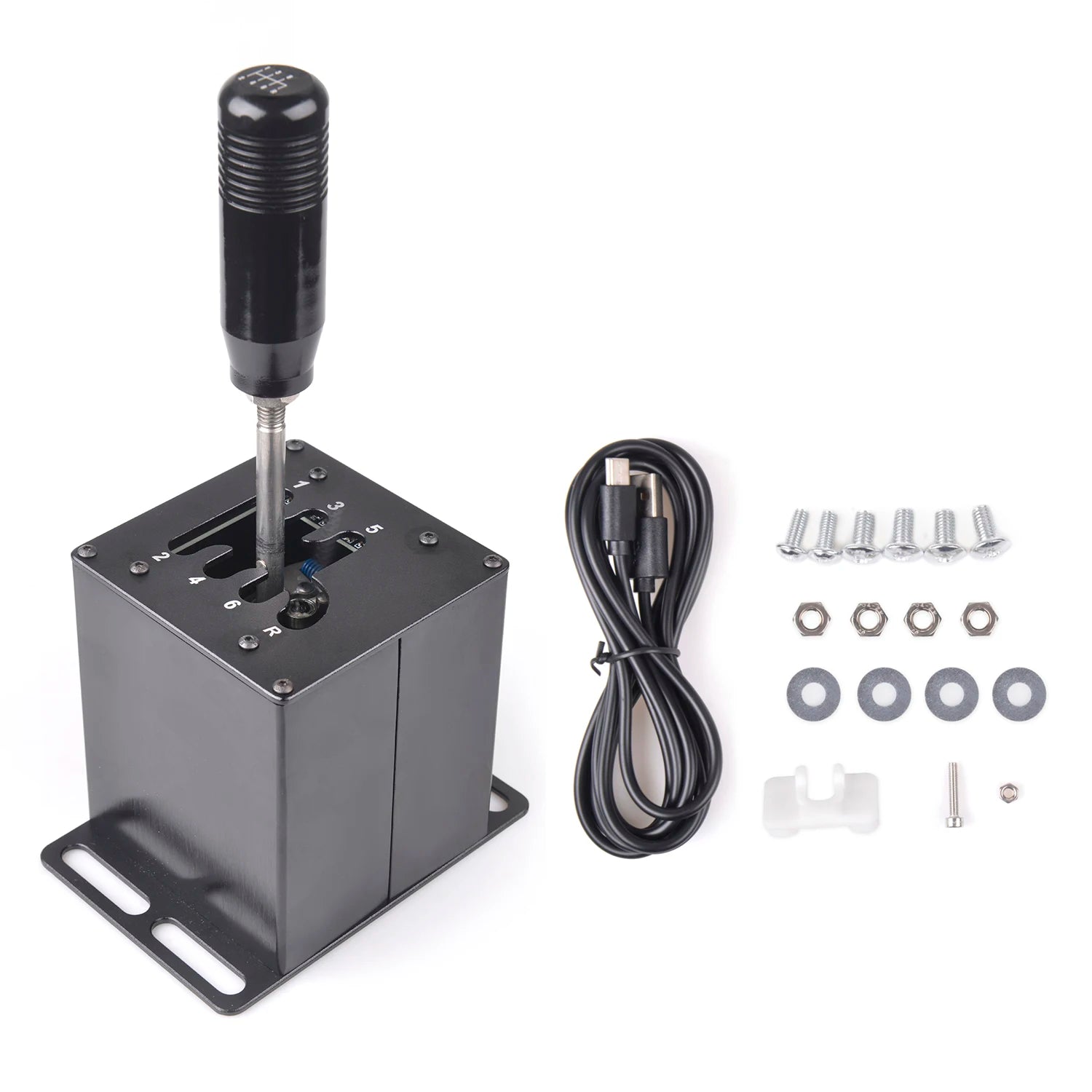 PC  Simracing Racing Game USB H Gear Shifter For Logitech G27 G29 G25 G920 For Thrustmaster T300RS/GT Shift Knob For ETS2