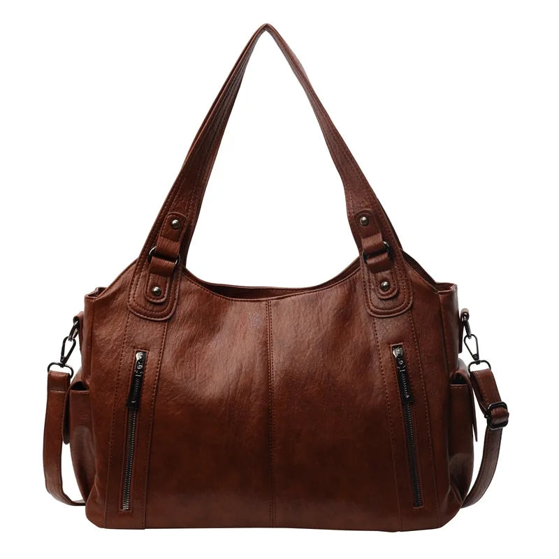 Underarm Crossbody Bag Women Commuter-Style Tote Bag Large Capacity Versatile Handbag Soft Durable