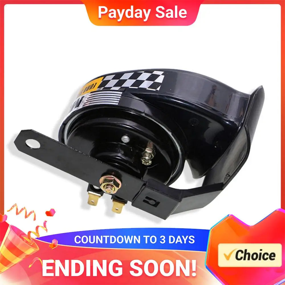 12V Motorcycle Horn Waterproof Universal Motorcycel Horn 130dB 510hz Air Motorcycle Horn Single-tone for Motorbike Truck Vehicle
