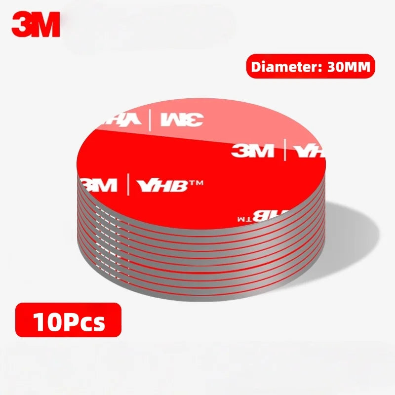 Original 3M VHB Double Sided Foam Tape Heavy Duty Adhesive Dash Cam Mount Mounting Tape Black for Automotive Car Home Use