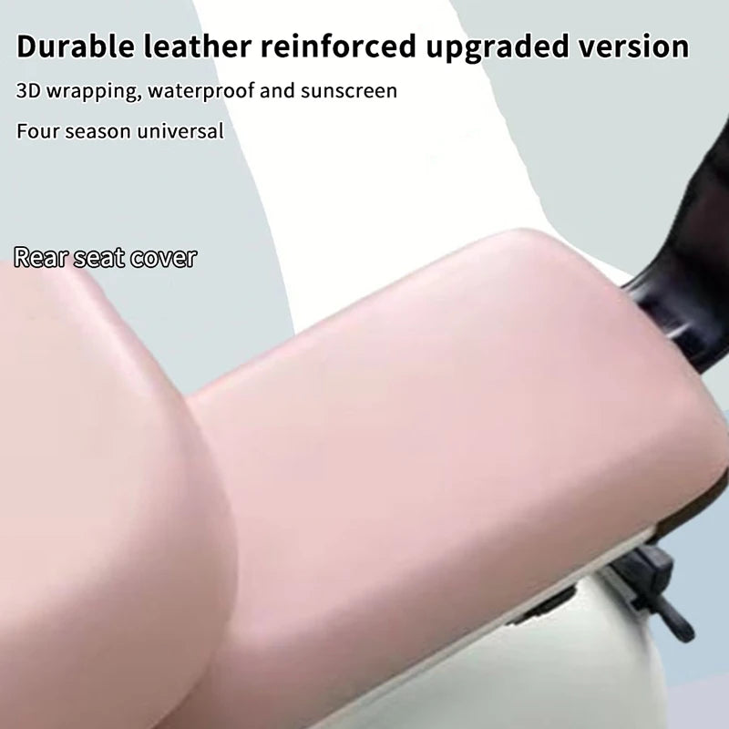 Advanced Four Seasons Motorcycle Seat Cover; Waterproof, Sunshade, Electric Car Chair Mat.