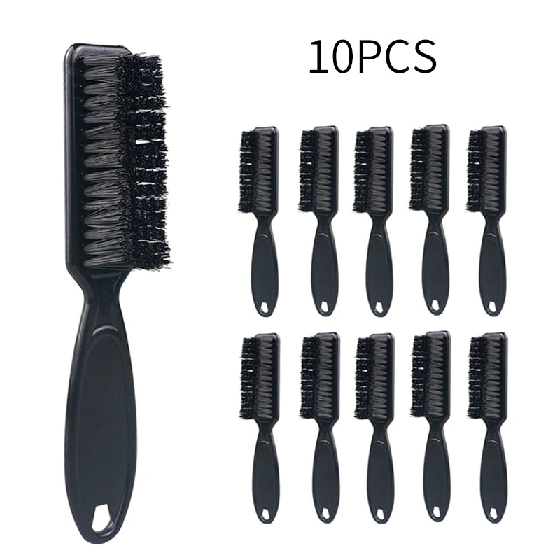10/20/30/40/50Pcs Wholesale Plastic Soft Bristle Haircut Fading Brush Combo Set Neck Broken Hair Cleaning Dust Removal Tools