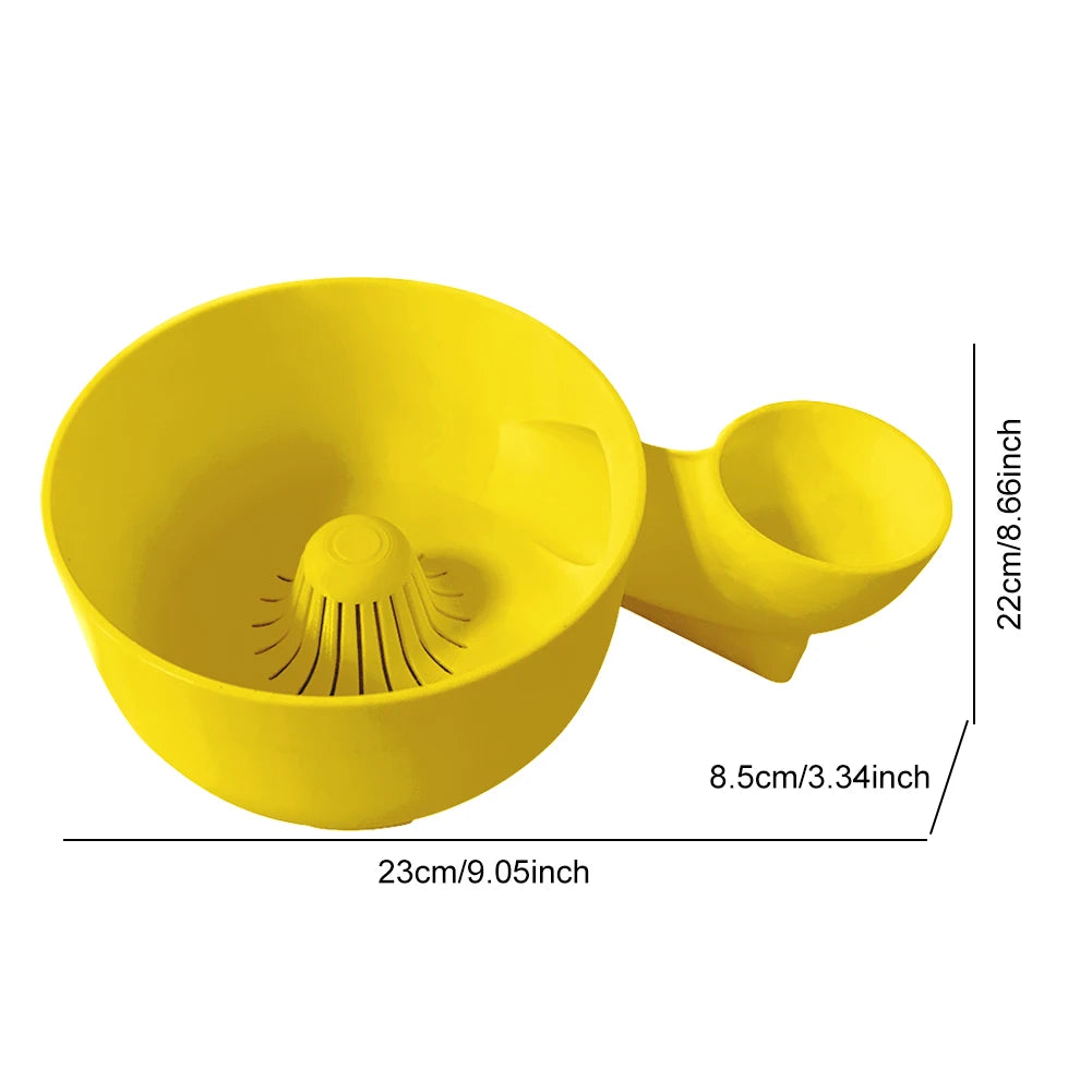 Automatic Vegetable Fruit Washer Portable Fruit Wash Bowl Washing Spinner BPA-free Cleaning Basket Home Kitchen Outdoor Picnic