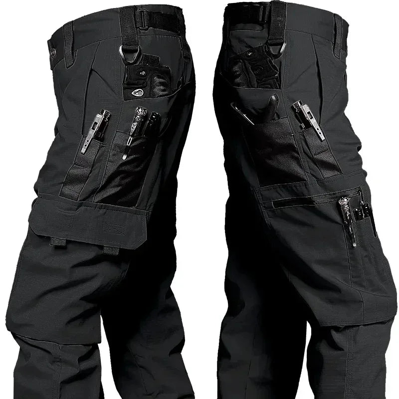 Tactical Pants Men Waterproof Combat Trousers Outdoor Hiking Hunting Clothes Multi-pocket Workwear Wear-resistant Cargo Pants