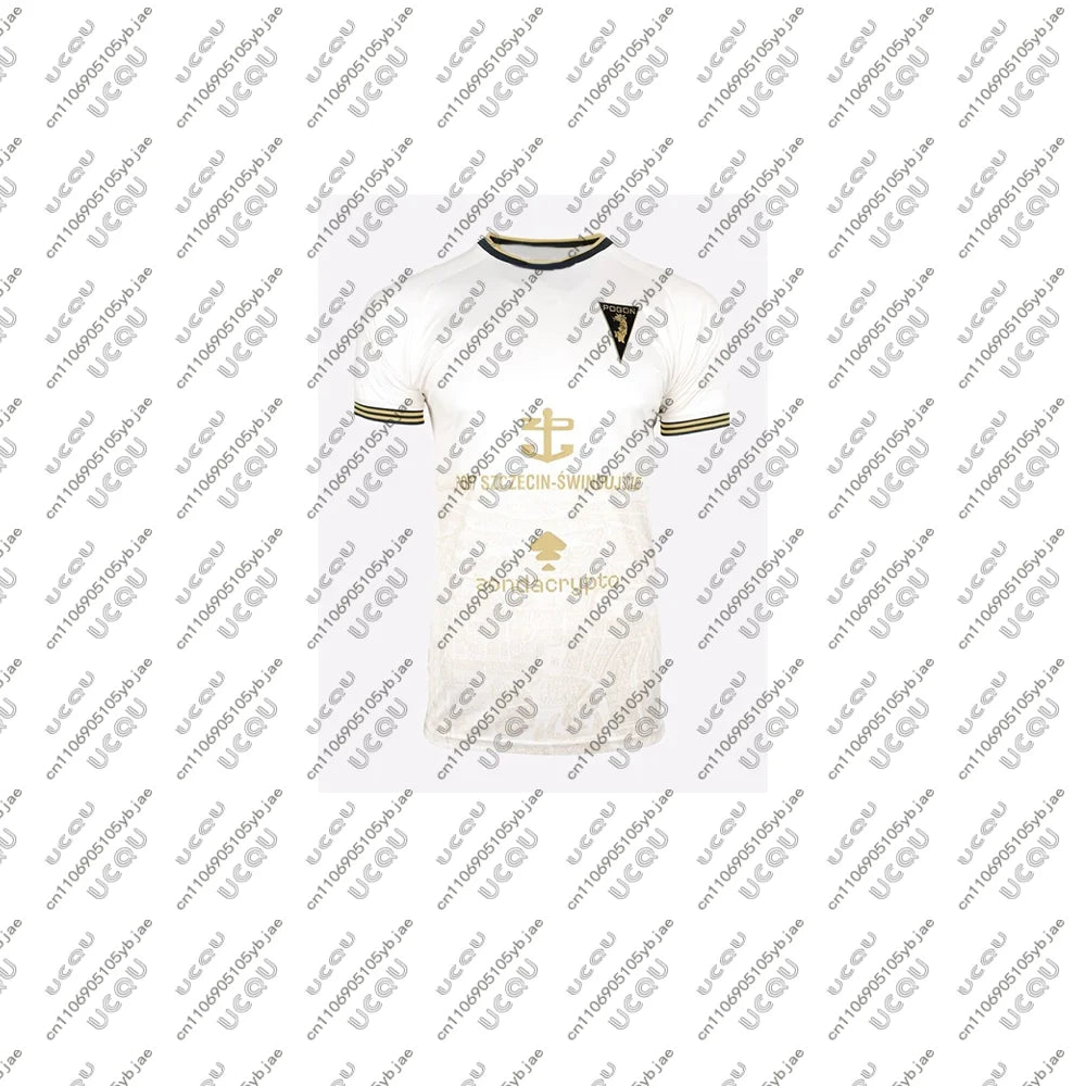 2025-26 Mens Girls Kids Boys Breathable Football Jersey Top Home Jersey Soccer Sports Away Third P-Pogoń Szczecin Autumn Poland