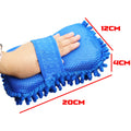 Microfiber Chenille Car Wash Sponge Scratch-Free Cleaning Brush Pad for Cars Motors Floors High Absorbency Durable Car Wash Tool