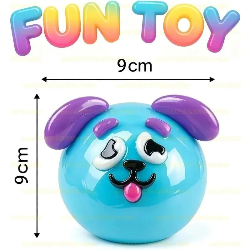 Hot NEW Smushers Squishy, Curiosities Dog Face Swap Squishy Toy, Soft Moldable Cute Slow Rise Squeeze Toy, Relaxing Sensory