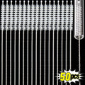 1/50pcs Stainless Steel Straw Cleaning Brush Long Handle Drinking Straws Tube Pipe Cleaner Brushes Baby Cup Bottles Clean Tools