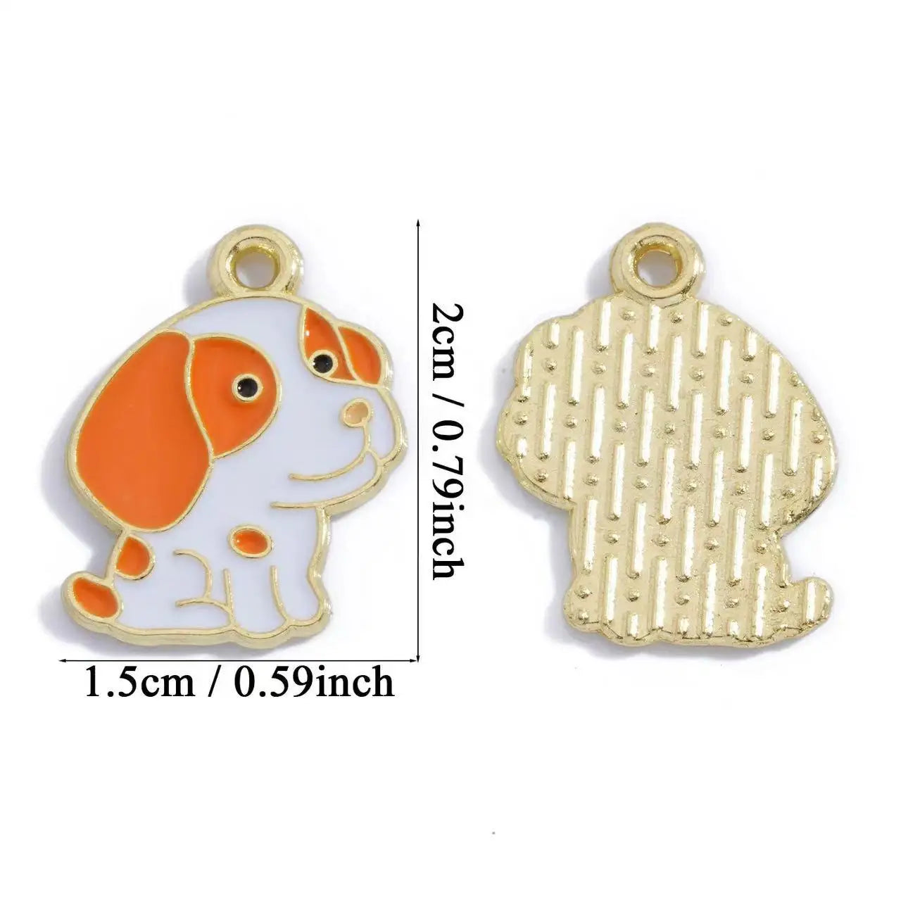 12pcs DIY Jewelry Accessories Drip Oil Cartoon Cute Twelve Zodiac Animals Handmade Material Pendant Pendant Accessories