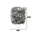 Plush Car Wash Gloves Wool-Lined Thickened Anti-Slip Car Wash Gloves with Brush Cleaning Accessories Car Cleaning Tools