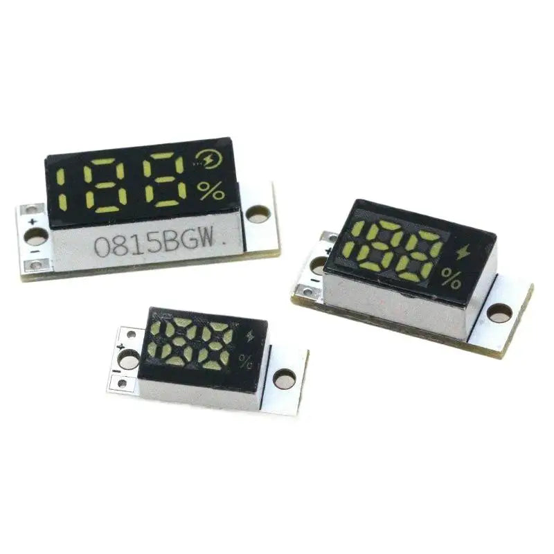 Innovative Mini Battery Level Indicator for 1-4S Lithium Batteries with User-Friendly Smart Button Feature