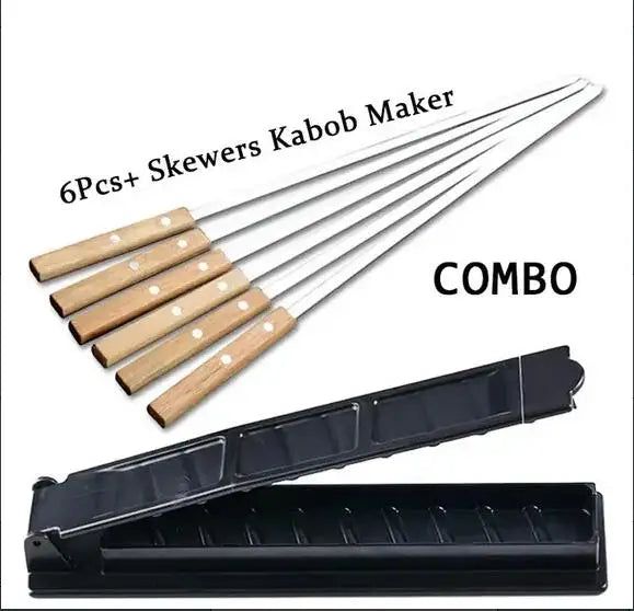 Stainless Steel Kebab Skewers 55cm/50cm/44cm/40cm Skewers Shish Kebab Turkish Persian Koubideh Iranian Mediterranean Brazilian