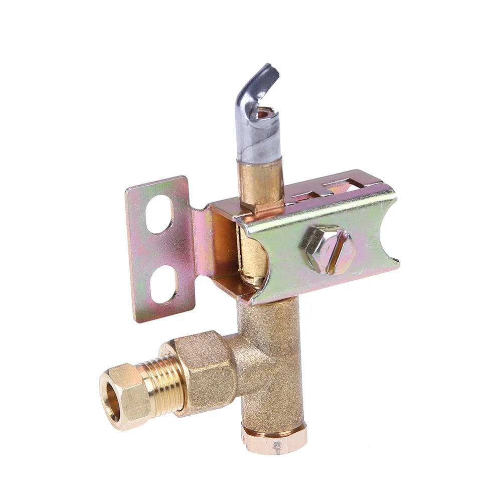 Pilot Burner Bracket Easy Mount Heavy MultiUse Holder Long Lasting Multi-function Universal Stainless Steel for Gas Appliances