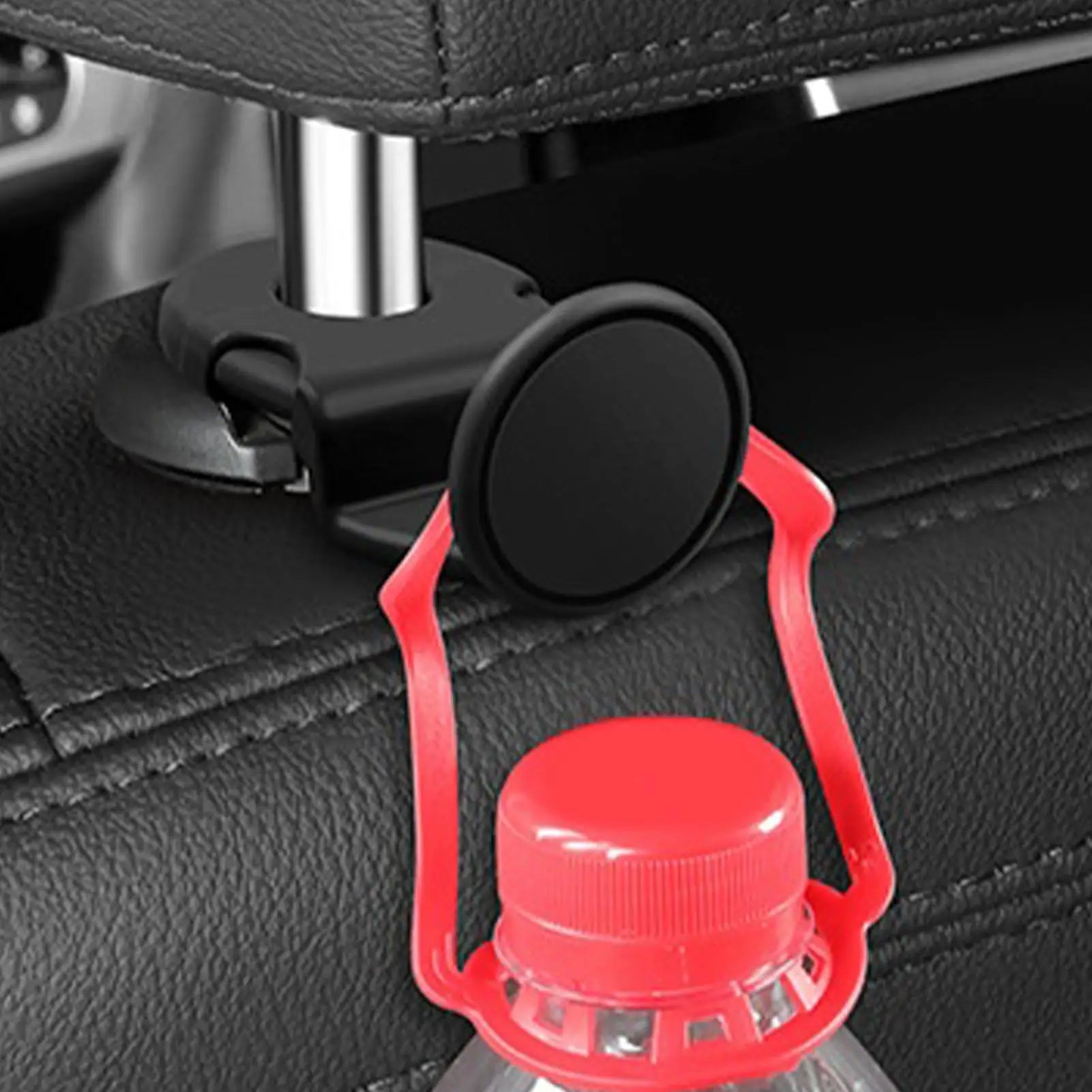 Headrest Hooks for Car, Anti Slip Universal Folding Hanger Holder for Travel Road Trip Commute Business Outdoor Camping Picnic