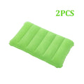 47x30cm Air Cushion Pillows Outdoor Camping Sleep Cushion Folding Square lnflatable Pillows Travel Backrest Plane Head Rest Big