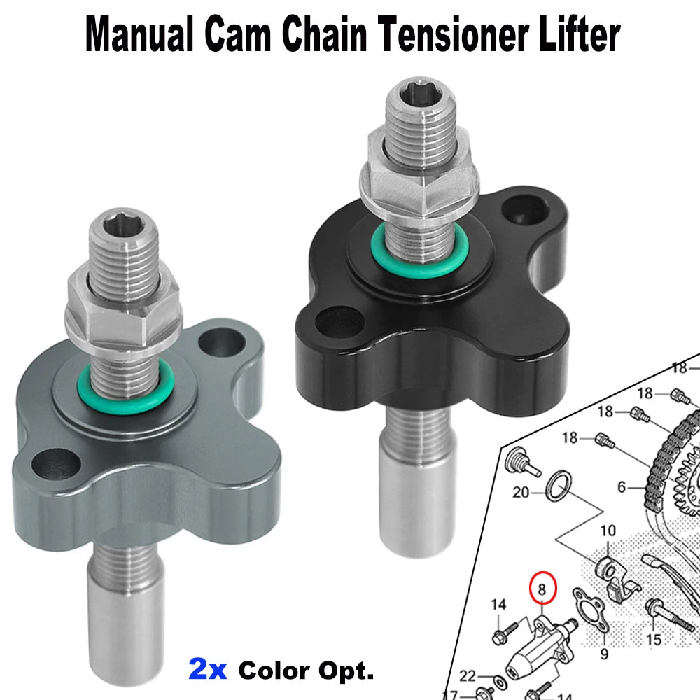 Manual Cam Timing Chain Tensioner Lifter For Honda CBR600RR CBR1000RR SP RR-R Fireblade 03-26 Ref.OE 14520-MFL-013 14520-MEE-013
