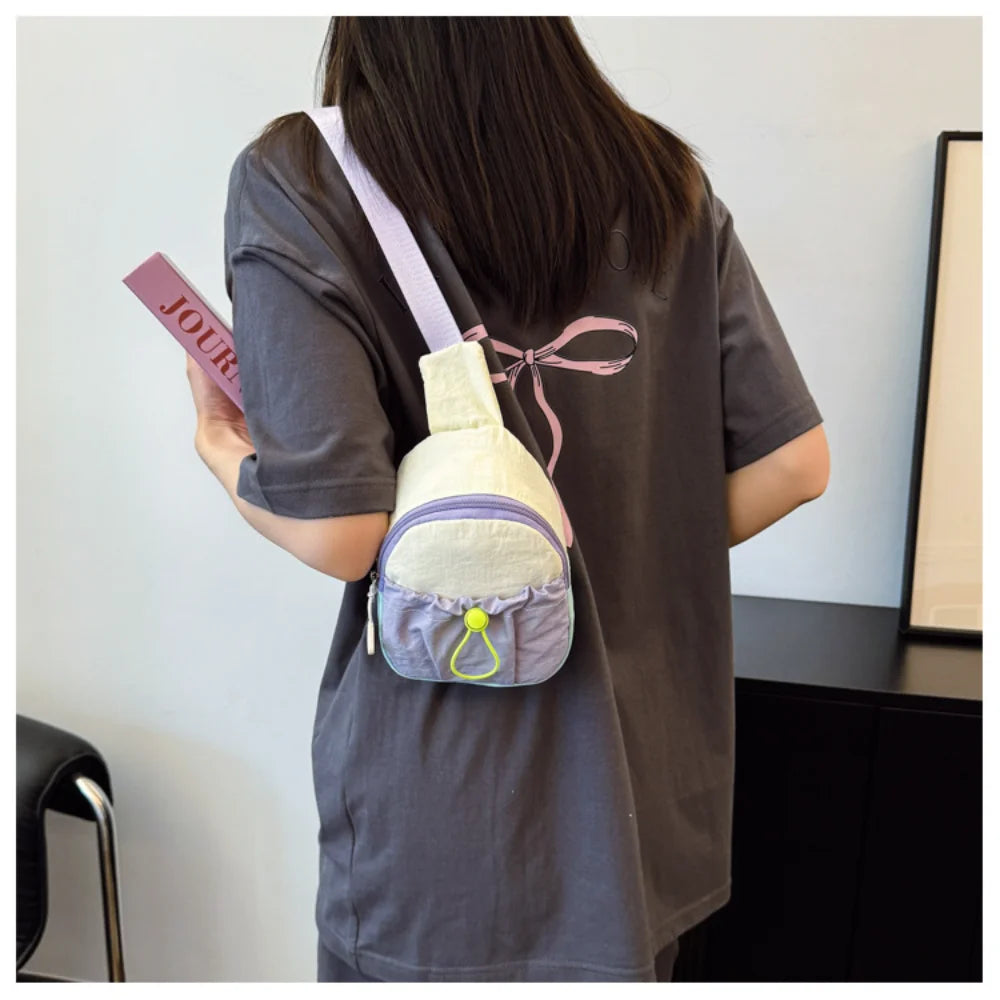 Children Chest Bag Fashionable Kid Crossbody Bag Cute Waist Storage Pouch Boys And Girls Zipper Coin Purse Children's Gifts