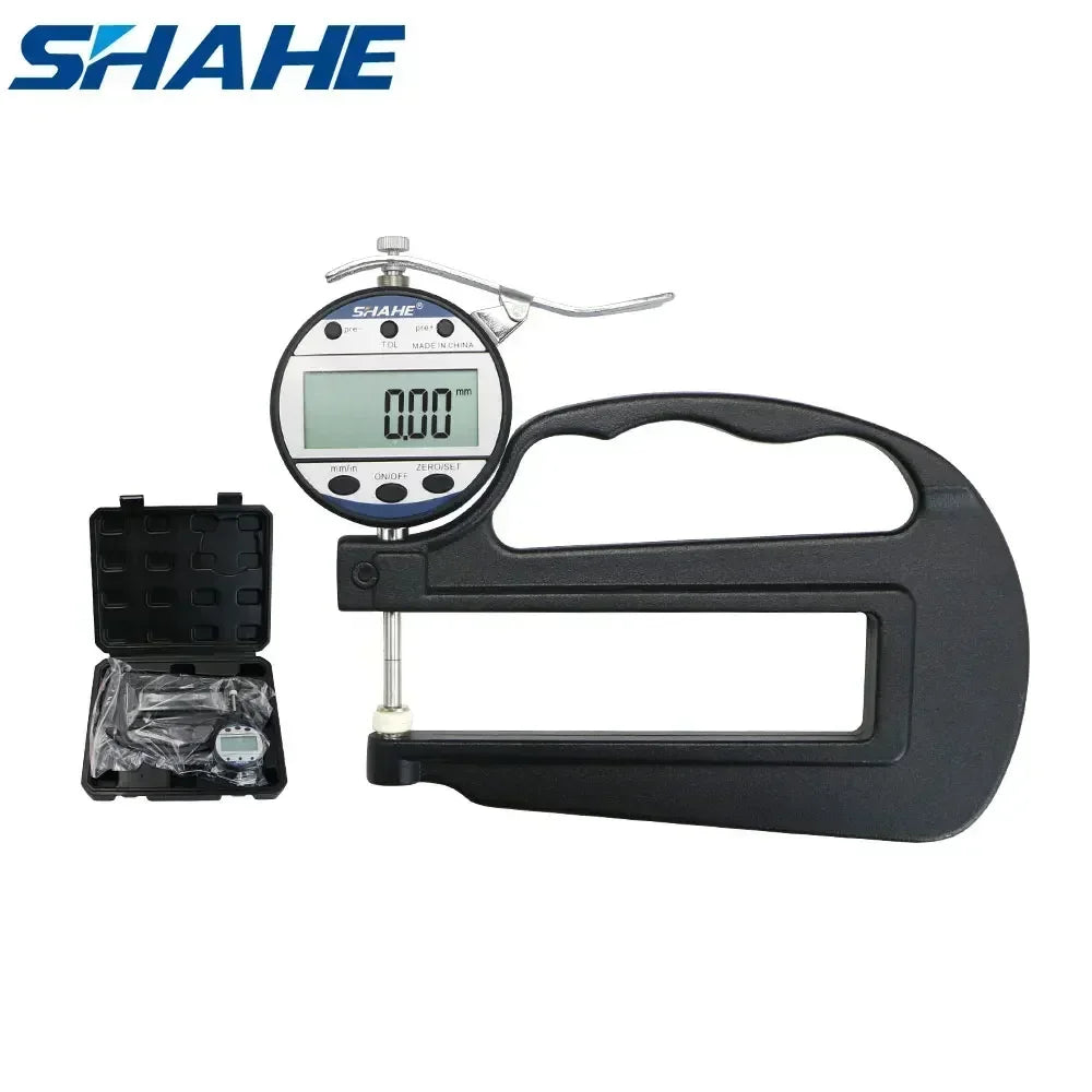 SHAHE Paper Measurement Tool 0-10/25 mm 0.01 mm High Accuracy Digital Thickness Gauge Measuring & Gauging Tools