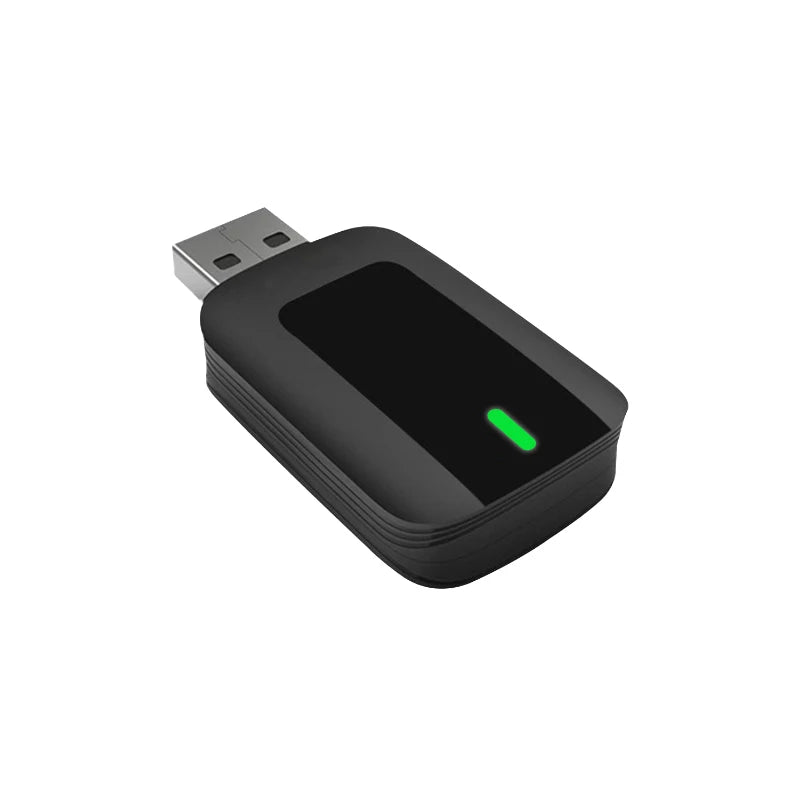 TrolinkTek Wireless CarPlay Dongle, Wired to Wireless USB Adapter Plug and Play, Auto Reconnect, Low Latency with 5GHz WiFi Bluetooth, Support Siri Steering Control for Cars with Factory Wired Apple CarPlay