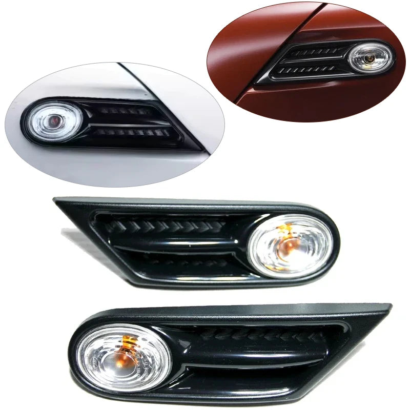 2Pcs/set Car Side Fender Maker Indicator LED Signal Light For BMW MINI COOPER R56 R57 R58 R59 2007-2013 63137260202 63137260201