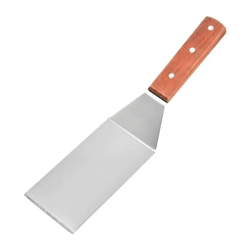 Stainless Steel Spatula And Grill Scraper Non Stick Durable Barbecue Cooking Tools Pizza Shovel Pancake Beef BBQ Utensils