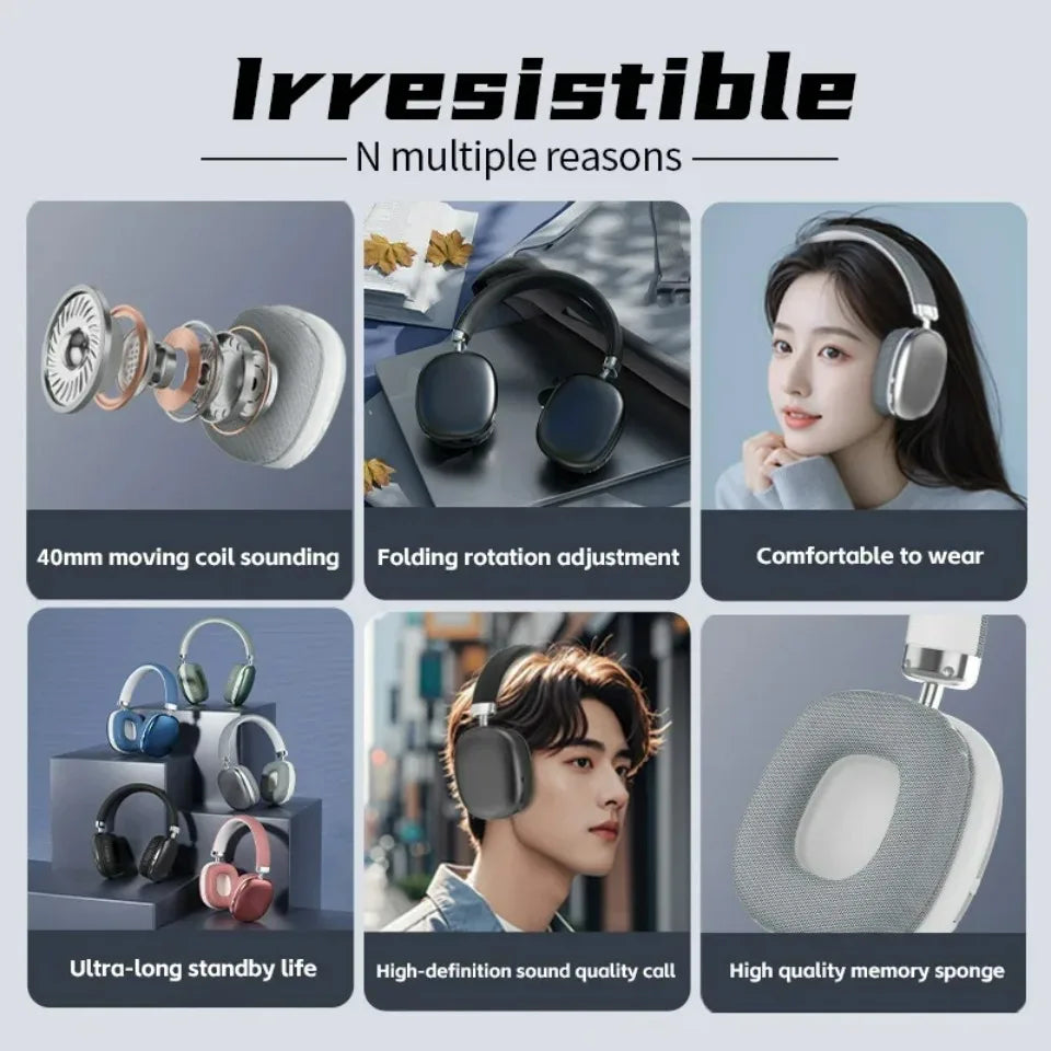 Original Sony 2026 NEW Air Max Bluetooth Earphone Over ear Wireless Headset stereo surround gaming Headphone