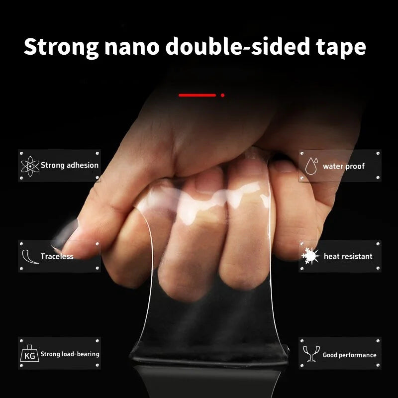 Super Strong  double sided tape Strong Waterproof No Trace Self Adhesive Acrylic Pad Patch Sticky For Home Car Office