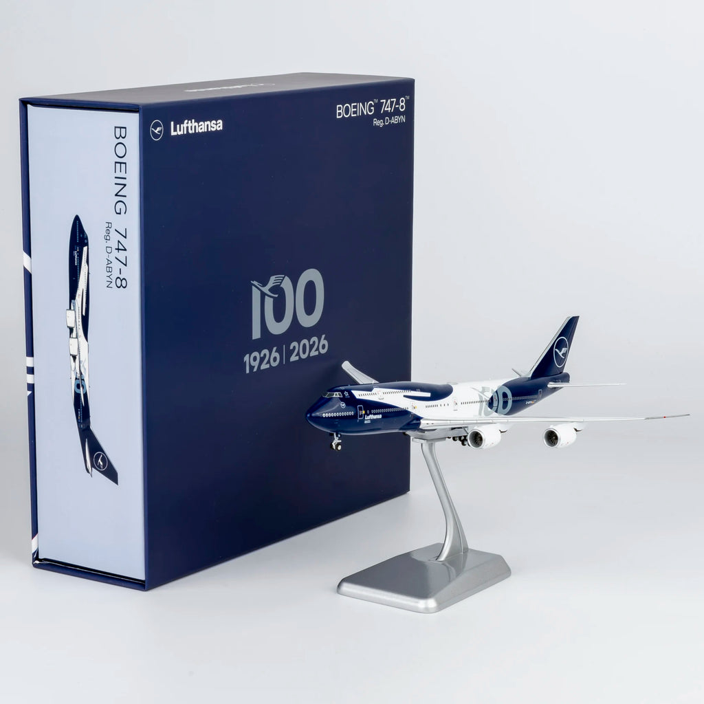 78046 Alloy Collectible Plane Gift NG Models 1:400 Lufthansa Airlines "StarAlliance" Boeing 747-8i Diecast Aircraft Model D-ABYN
