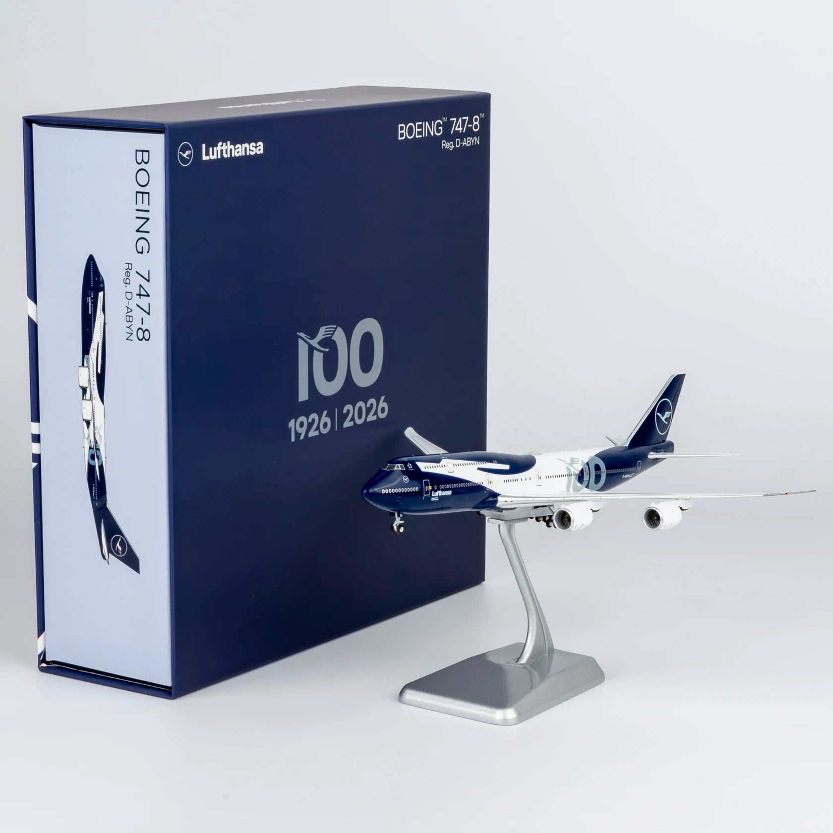 78046 Alloy Collectible Plane Gift NG Models 1:400 Lufthansa Airlines "StarAlliance" Boeing 747-8i Diecast Aircraft Model D-ABYN