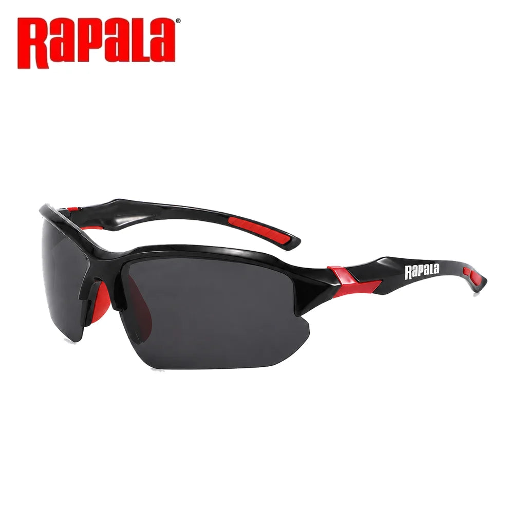 Outdoor Rapala Polarized Fishing Glasses UV400 for Fishing Riding Running Driving with Secure Fit Frame and Storage Case