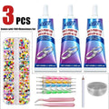 3Pcs Multi-Purpose Jewelry Glue Kit, B7000: Rhinestone Jewelry, Adhesives, DIY Craft Accessories, Mobile Phone Cases, Touch Screen Repair, Liquid Super Glue
