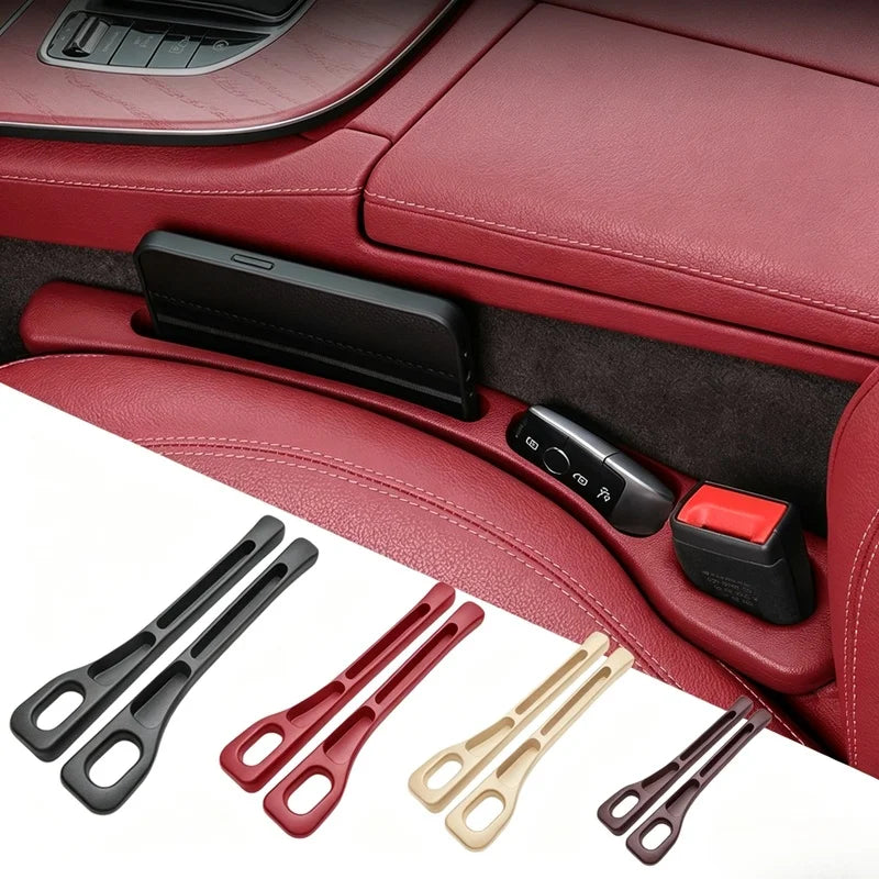 Car Seat Gap Filler Leak Proof Side Seam Plug Strip Multifunctional Phone Wallet Holder Universal Car Accessories
