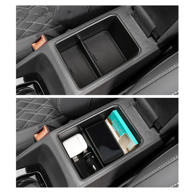 Z0C-hSuitable for Audi Q5/Q4 Etron Armrest Box Storage Box, Water Cup Holder Special Modification