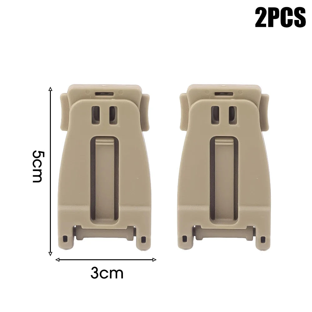 6/2pcs Outdoor Army Rucksack Accessory Molle System Webbing Buckle Clip Backpack Mounting Buckle Camping & Hiking Gadgets