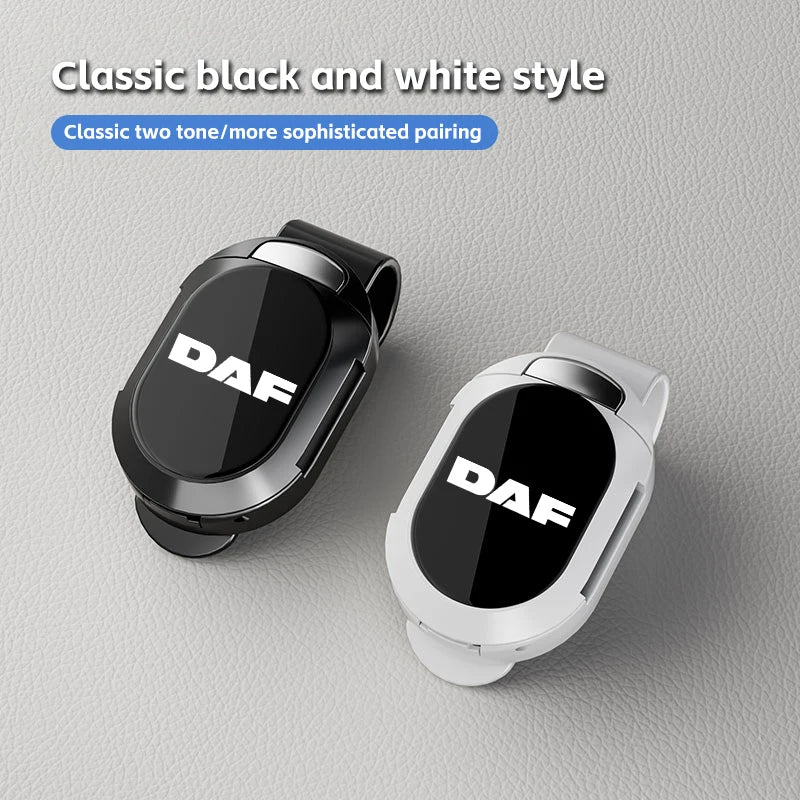 New Car Sun Visor Glasses Clips One-hand Pressing Eyeglasses Holder Sun Glasses for DAF 106xf 105 cf85 Truck lf van accessories